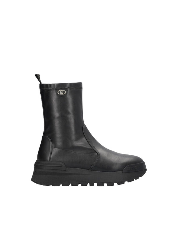 Stivali Donna LIU JO SHOES - Stivaletti con tomaia stretch - Nero