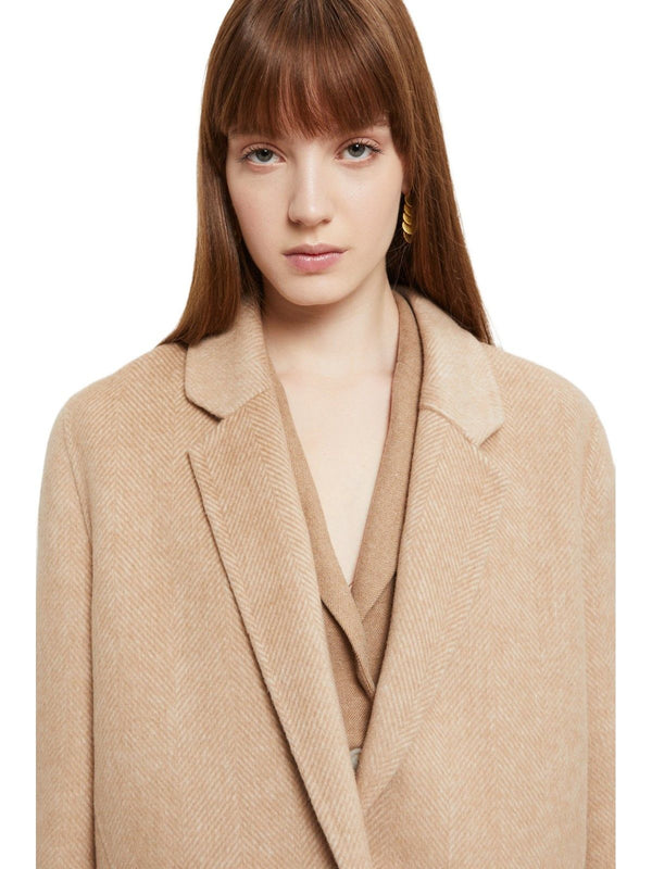 Giacche Donna ottod'Ame - Giacca in misto lana - Beige