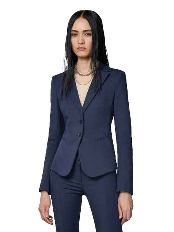 Giacche Donna Patrizia Pepe - Giacca slim 2 bottoni - Blu