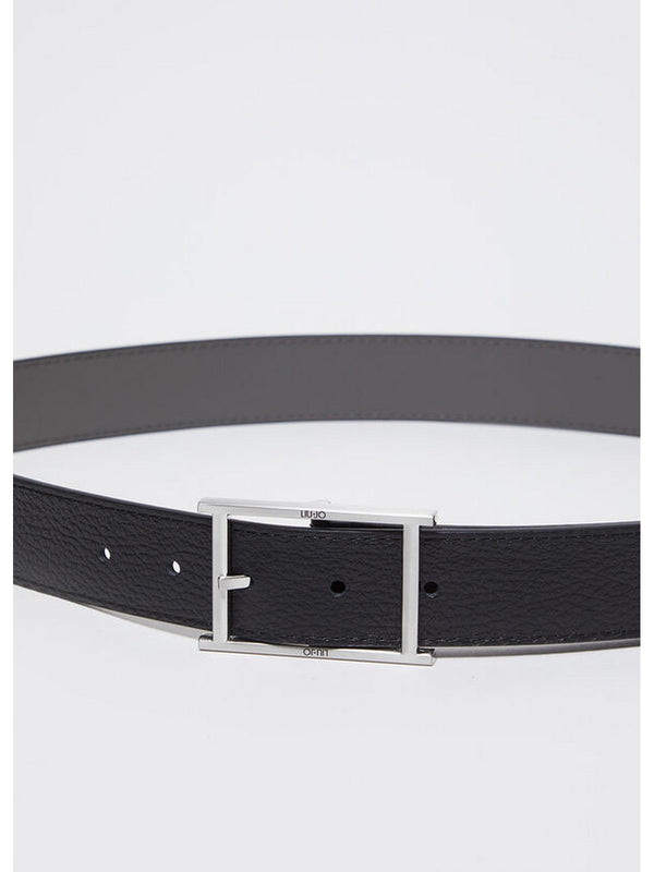 Cinture Uomo LIU JO UOMO - Cintura reversibile - Nero