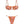 Carica l'immagine nel Visualizzatore galleria, Coordinati Donna Me Fui - Bikini Donna Me fui Top con Slip Regolabile - Arancione