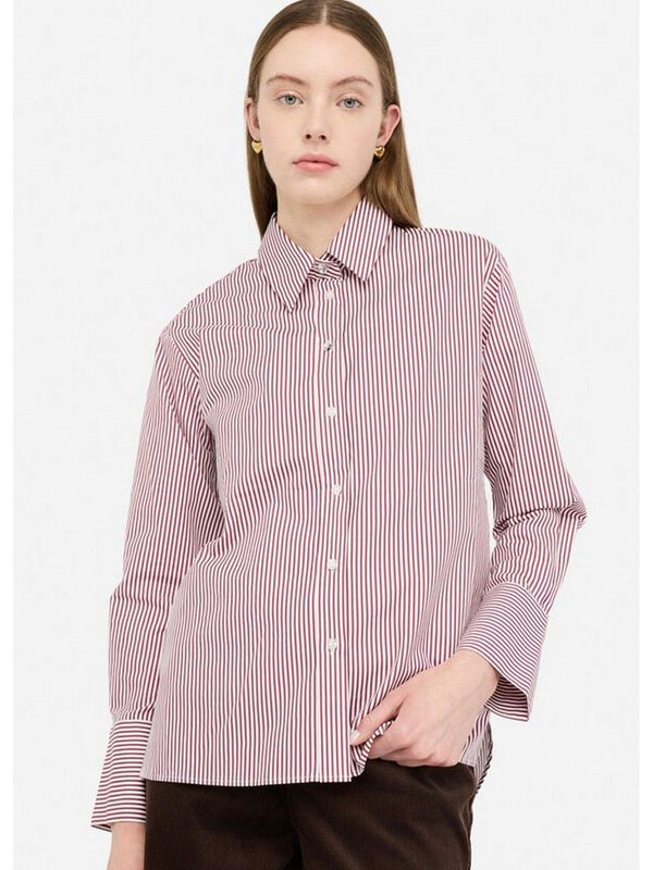 Camicie Donna Liu Jo - Camicia a righe con top - Bianco
