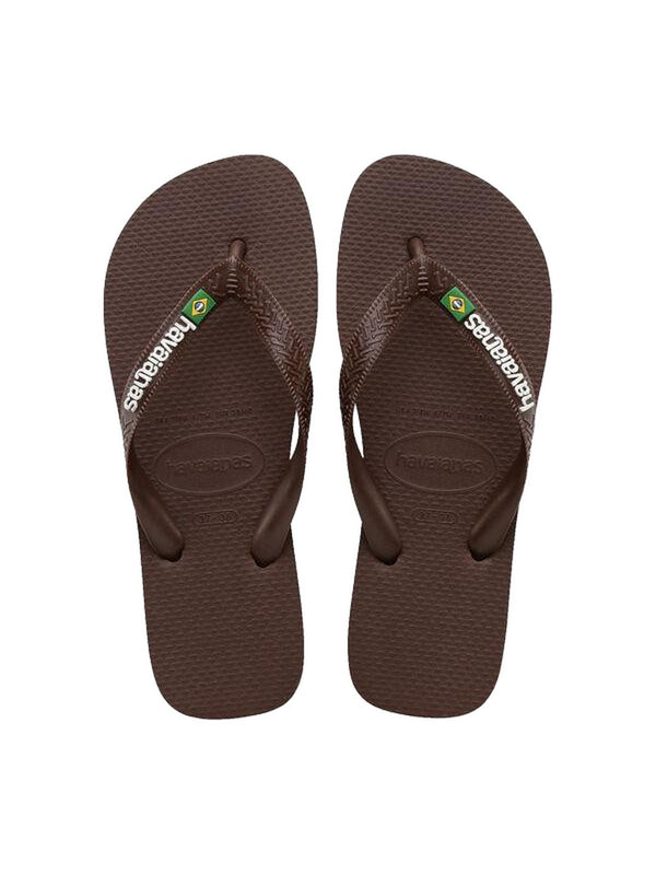 Infradito Uomo Havaianas - Havaianas Brasil Logo - Marrone