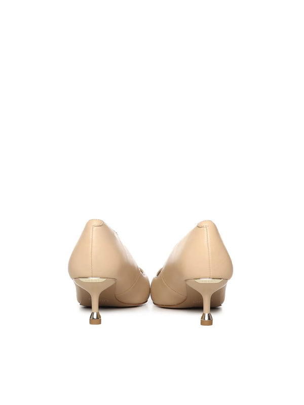 Scarpe con tacco Donna LIU JO SHOES - Decolette in nappa - Beige