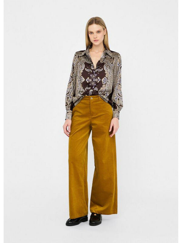 Camicie Donna Liu Jo - Camicia in twill stampato - Marrone