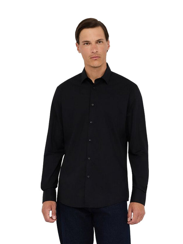 Camicie casual Uomo LIU JO UOMO - Camicia slim fit - Blu
