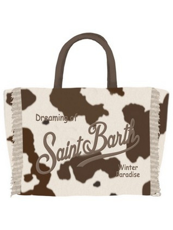 Borse a mano Donna Mc2 Saint Barth - Borsa a mano Colette Felt in misto lana muccata - Marrone