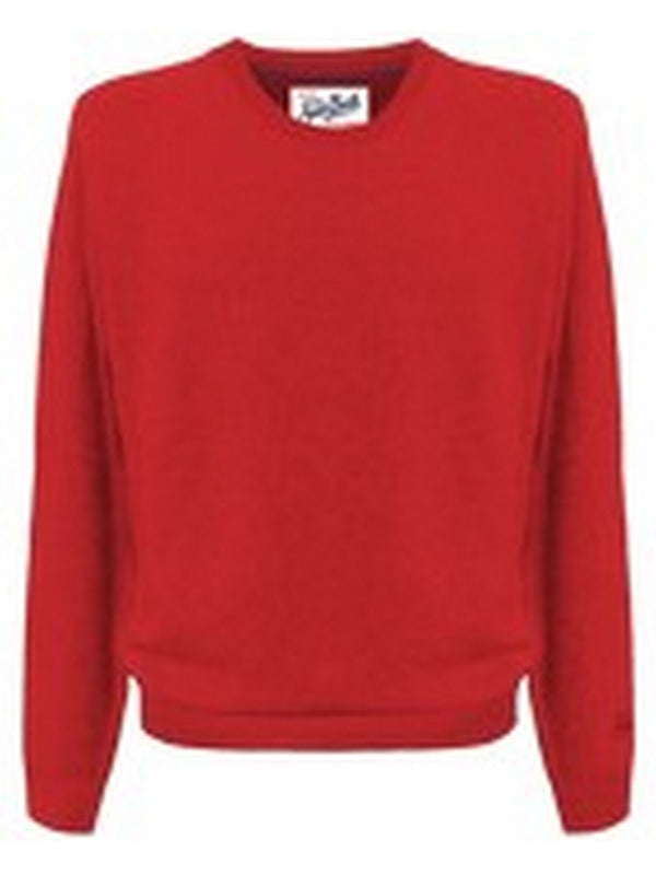 Maglie Uomo Mc2 Saint Barth - Maglione Regent in lana merino e cashmere - Rosso