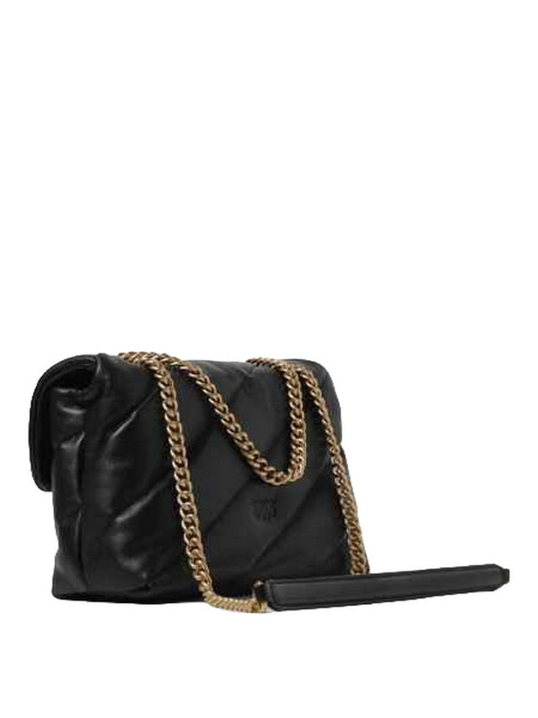 Borse a tracolla Donna Pinko - Love Classic Puff Cl Sheep - Nero
