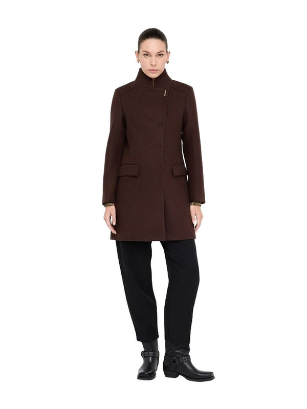 Cappotti Donna Liu Jo - Cappotto in panno double - Marrone