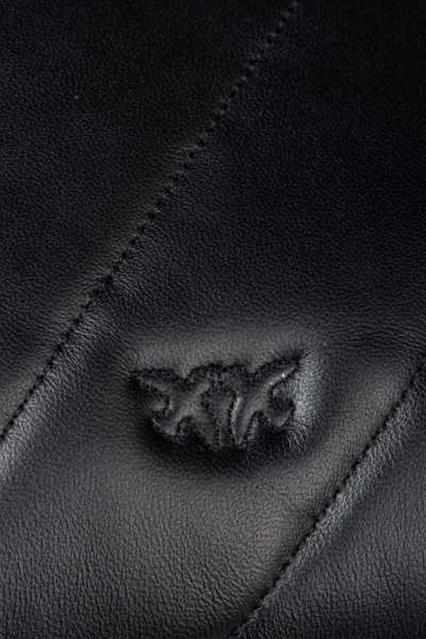 Borse a spalla Donna Pinko - Big Love Bag Puff Maxi Quilt - Nero
