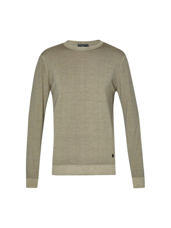 Maglie Uomo LIU JO UOMO - Maglia chiara in lana merino - Verde