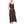 Load image into Gallery viewer, Vestiti da cocktail Donna ottod'Ame - Abito lungo stampato con oblò - Marrone
