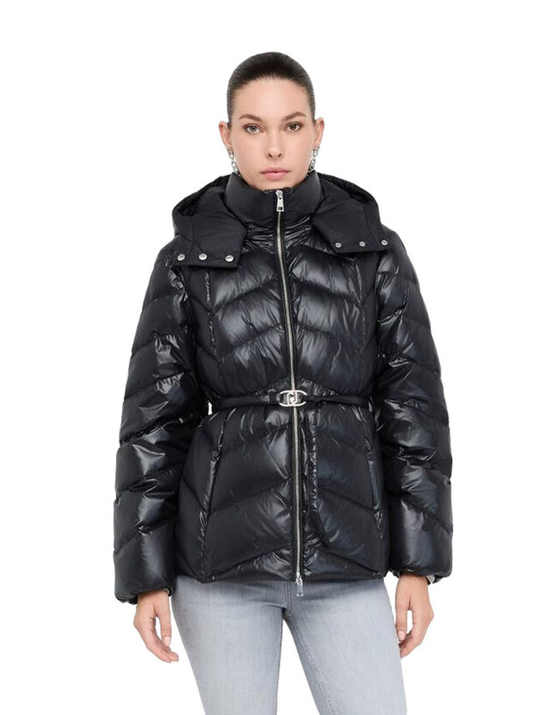 Giubbini Donna Liu Jo - Piumino con cappuccio - Nero