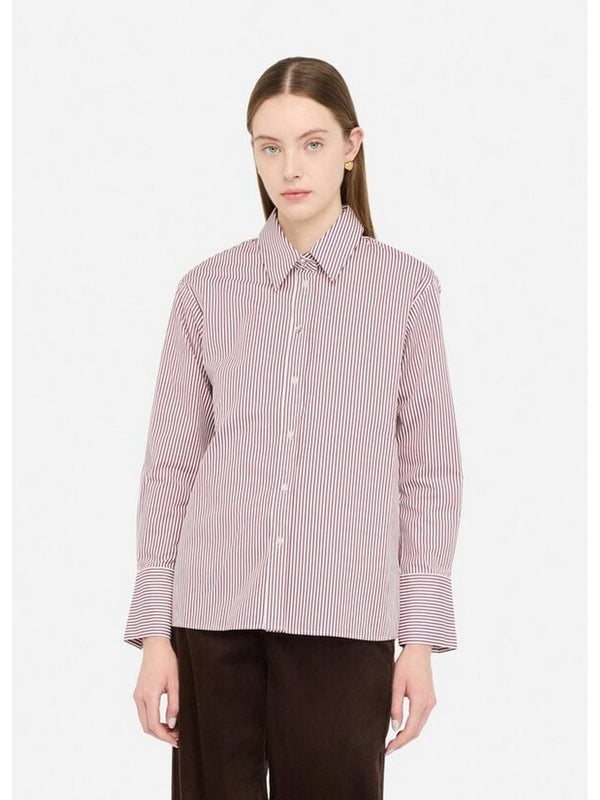 Camicie Donna Liu Jo - Camicia a righe con top - Bianco