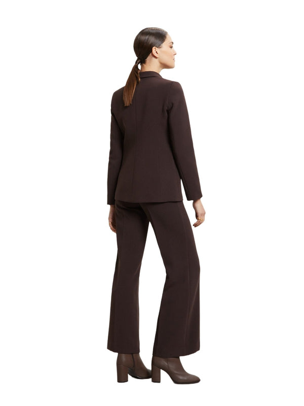 Pantaloni Donna ottod'Ame - Pantalone palazzo - Marrone