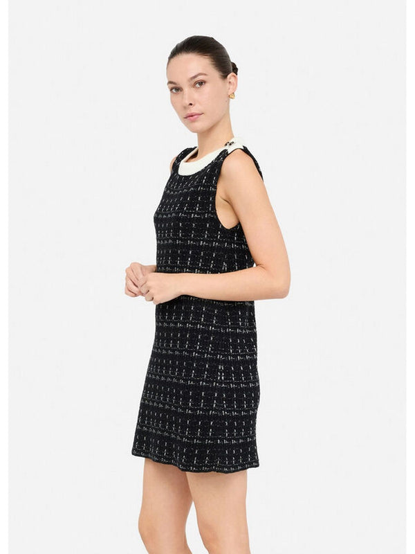 Vestiti casual Donna Liu Jo - Abito corto in misto lana - Nero