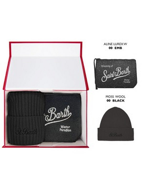 Berretti in maglia Donna Mc2 Saint Barth - Christmas Box Woman Party - Nero