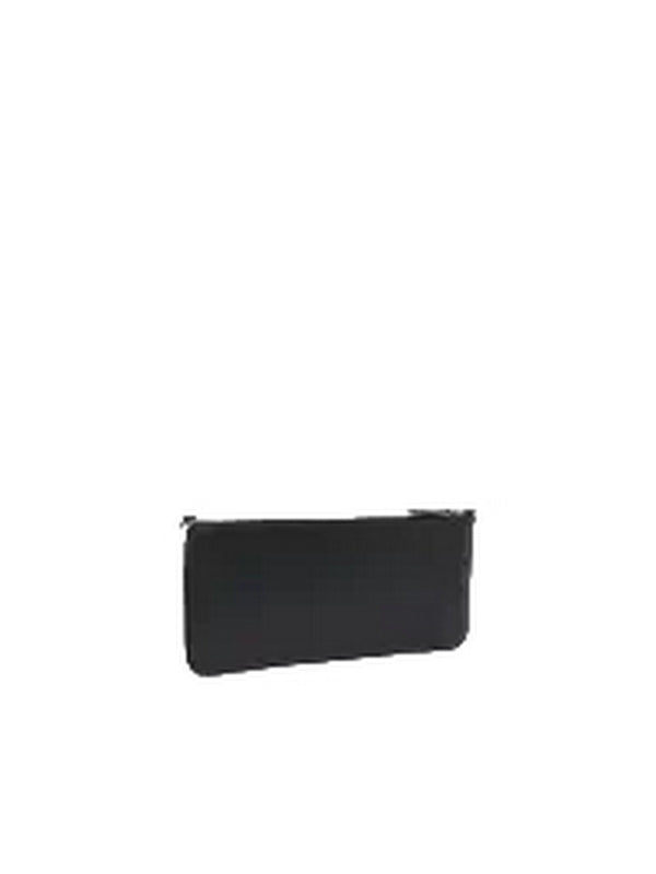 Borse a tracolla Donna Pinko - Horizontal Flat Bag in pelle - Nero