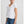 Load image into Gallery viewer, T-shirt Donna Liu Jo - T-shirt in cotone con rouches - Bianco