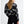 Carica l'immagine nel Visualizzatore galleria, Maglie Donna Liu Jo - Maglia monogram nera jacquard - Nero