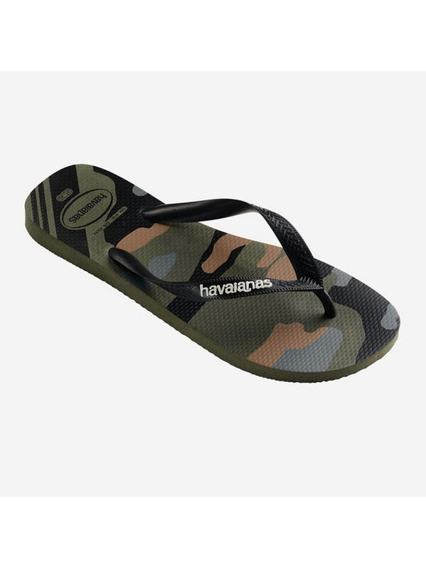 Infradito Uomo Havaianas - Havaianas Top Camu Fc - Verde militare