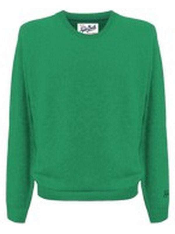 Maglie Uomo Mc2 Saint Barth - Maglione Regent in lana merino e cashmere - Verde