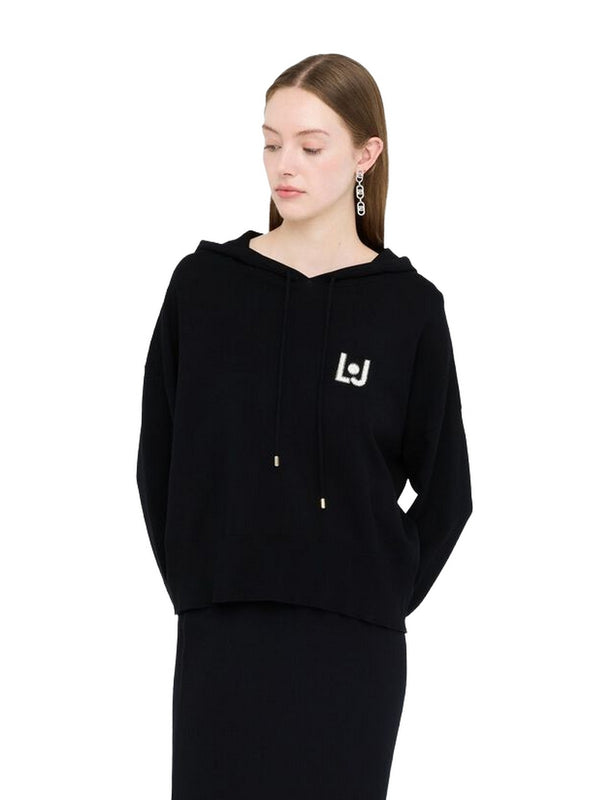 Maglie Donna Liu Jo - Felpa in maglia - Nero