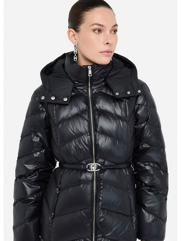 Giubbini Donna Liu Jo - Piumino con cappuccio - Nero