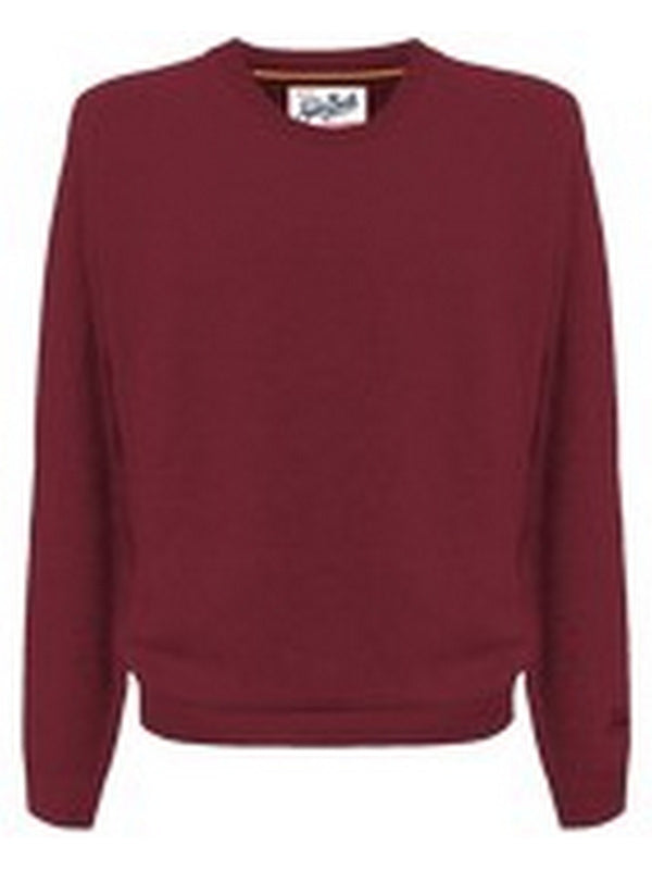 Maglie Uomo Mc2 Saint Barth - Maglione Regent in lana merino e cashmere - Bordeaux