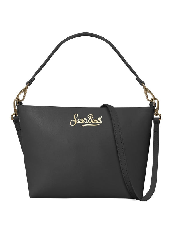 Borse a spalla Donna Mc2 Saint Barth - Borsa a spalla Aline Bag in pelle - Nero