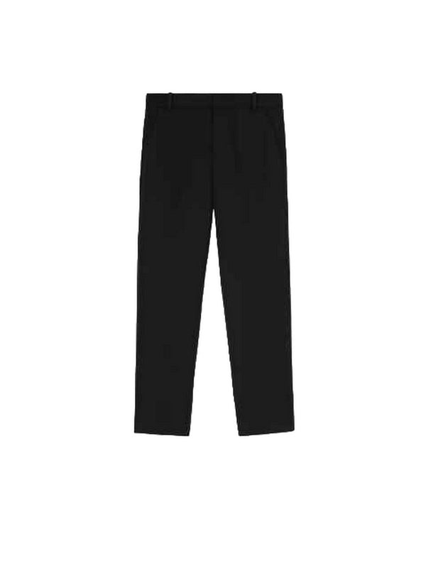 Pantaloni Donna Pinko - Pantaloni a sigaretta tessuto tecnico - Nero