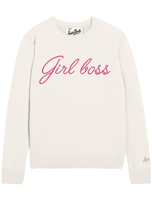 Maglie Donna Mc2 Saint Barth - MC2 SAINT BARTH Maglione Donna NEW QUEEN - Bianco