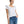 Load image into Gallery viewer, T-shirt Donna Liu Jo - T-shirt in cotone con rouches - Bianco