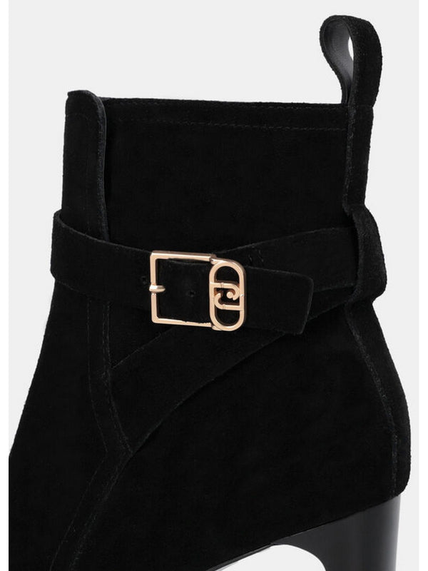 Stivali Donna LIU JO SHOES - Stivaletti in suede - Nero