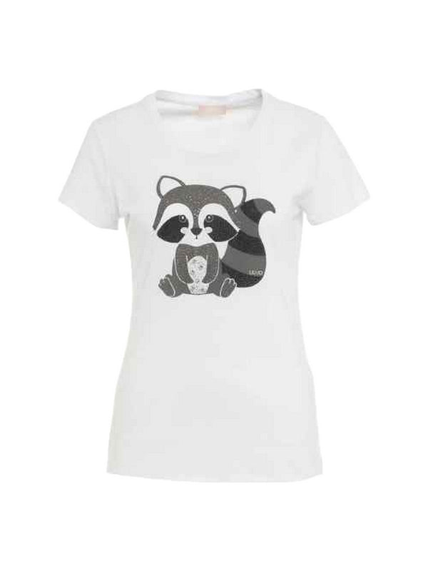 T-shirt Donna Liu Jo - T-shirt m/c - Bianco