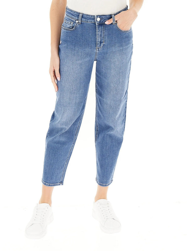 Jeans Donna Liu Jo - Pant. Carrot H.w - Denim