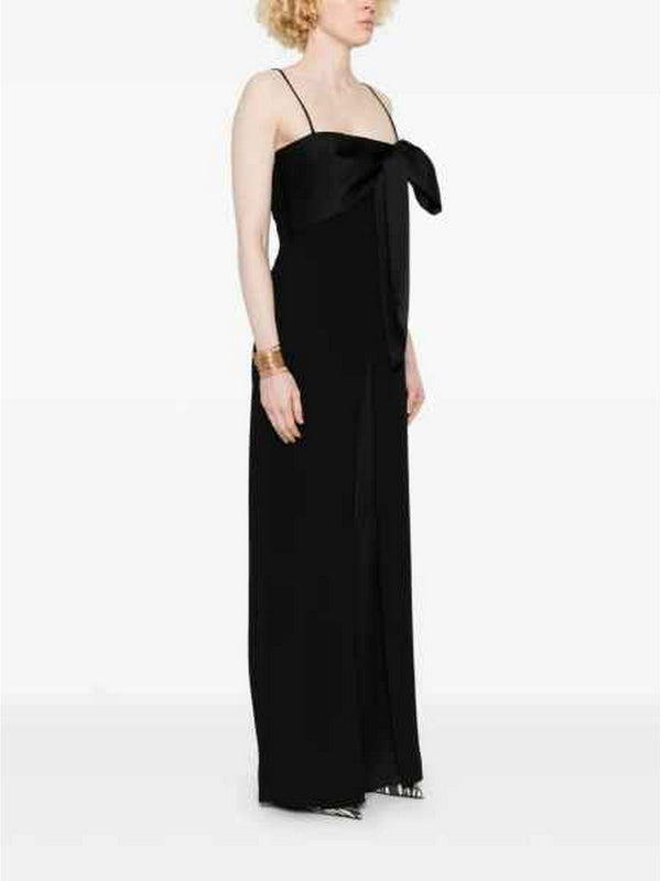 Tute senza manica Donna Liu Jo - Tuta elegante con fiocco - Nero