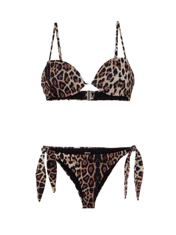 Coordinati Donna F**K - Bikini Push-Up - Marrone