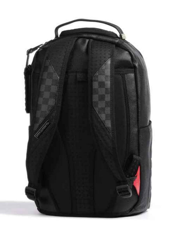 Zaino monospalla Uomo Sprayground - Zaino Core Embossed 8 Black Check - Nero