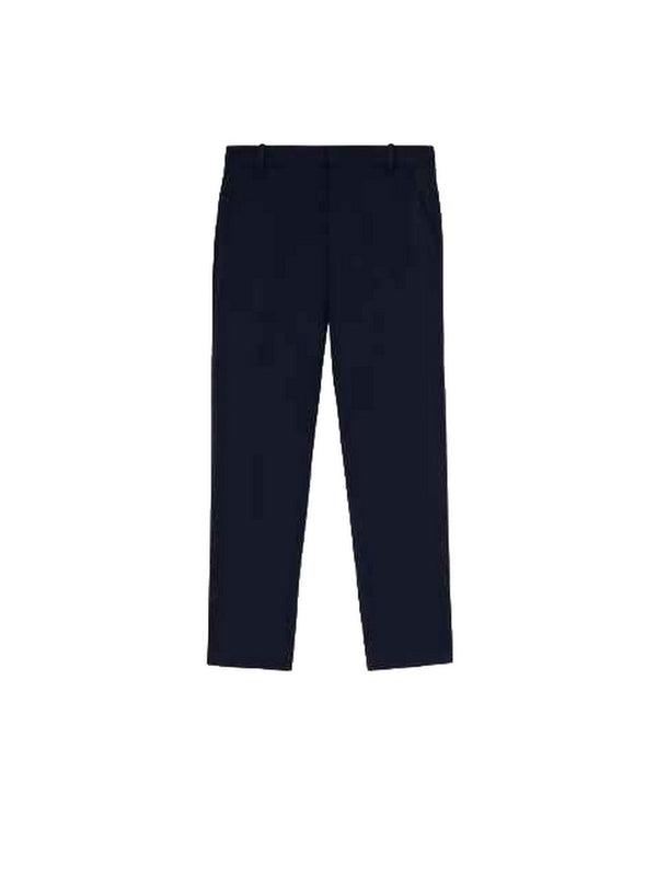 Pantaloni Donna Pinko - Pantaloni a sigaretta tessuto tecnico - Blu