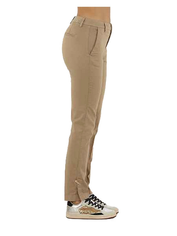 Pantaloni Donna Liu Jo - Pant. Chino Reg W. - Beige