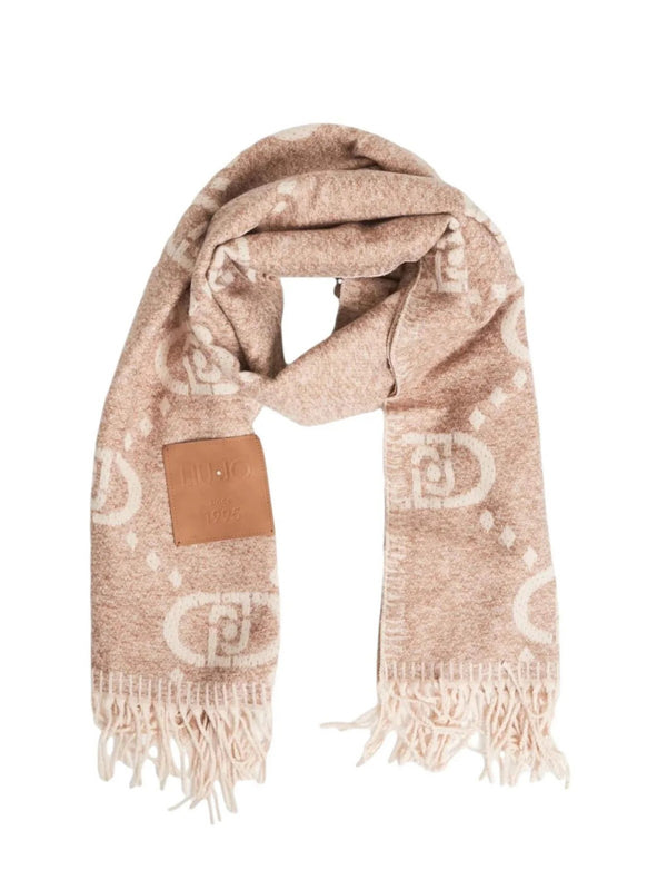 Stole Donna Liu Jo - Stola Maxi Oval - Beige