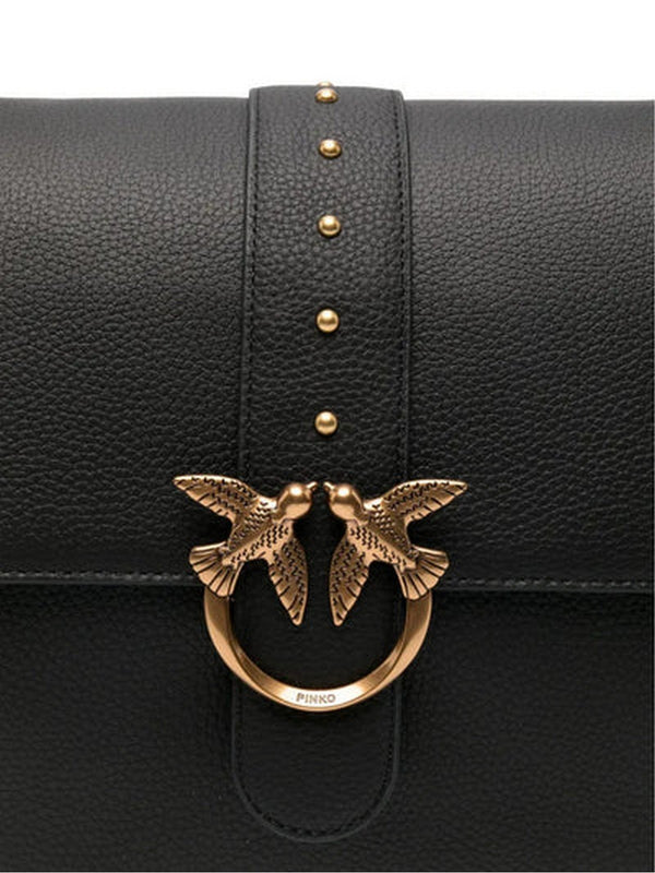 Borse a tracolla Donna Pinko - Borsa Love One Extra Slouchy - Nero