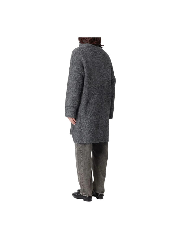 Cappotti Donna Liu Jo - Cappotto in maglia bouclé - Grigio