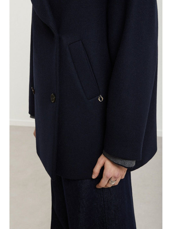 Cappotti Donna ottod'Ame - Cappotto doppiopetto - Blu