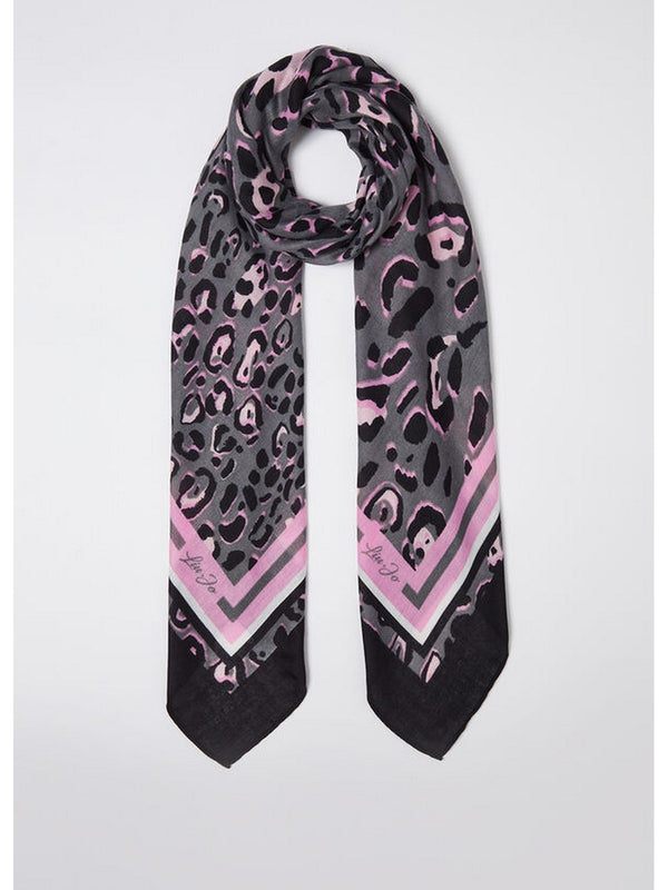 Foulard Donna Liu Jo - Foulard animalier - Nero