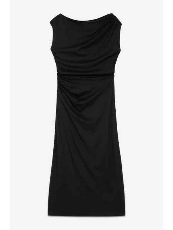 Vestiti casual Donna ottod'Ame - Abito Midi In Jersey - Nero