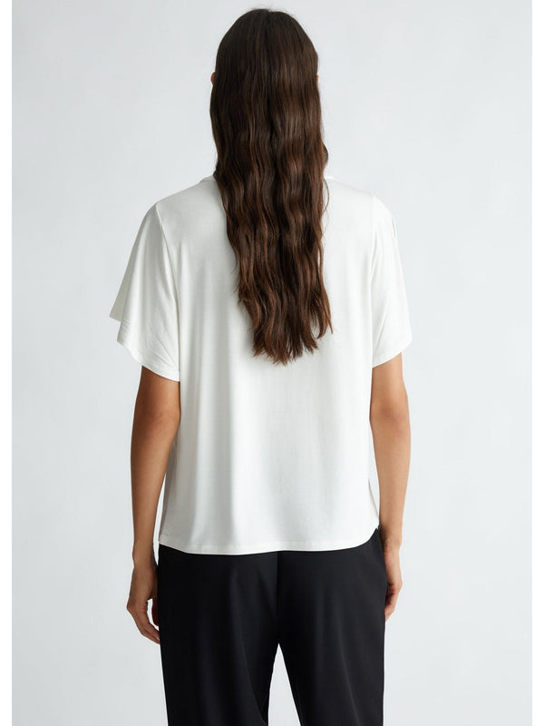 T-shirt Donna Liu Jo - T-shirt in jersey - Bianco