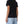 Load image into Gallery viewer, T-shirt Donna Pinko - T-Shirt Turbato Jersey Old Wash Logo - Nero
